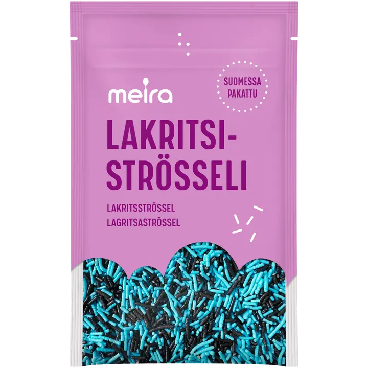 Meira Lakritsiströsseli 55g