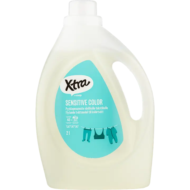 Xtra Sensitive Color pyykinpesuneste 2 l