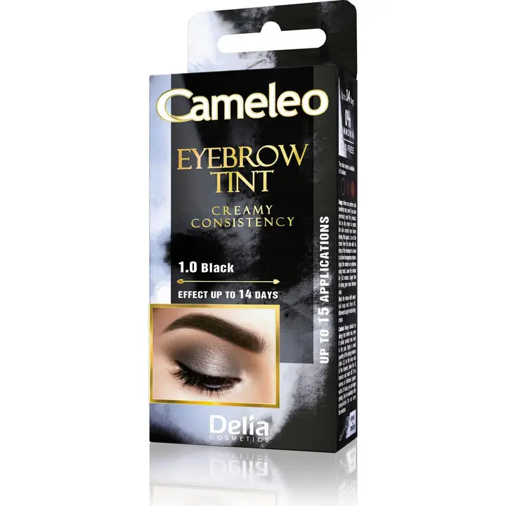 Cameleo kulmakarvaväri musta