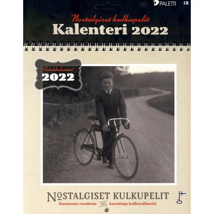 Nostalgiset Kulkupelit-kalenteri