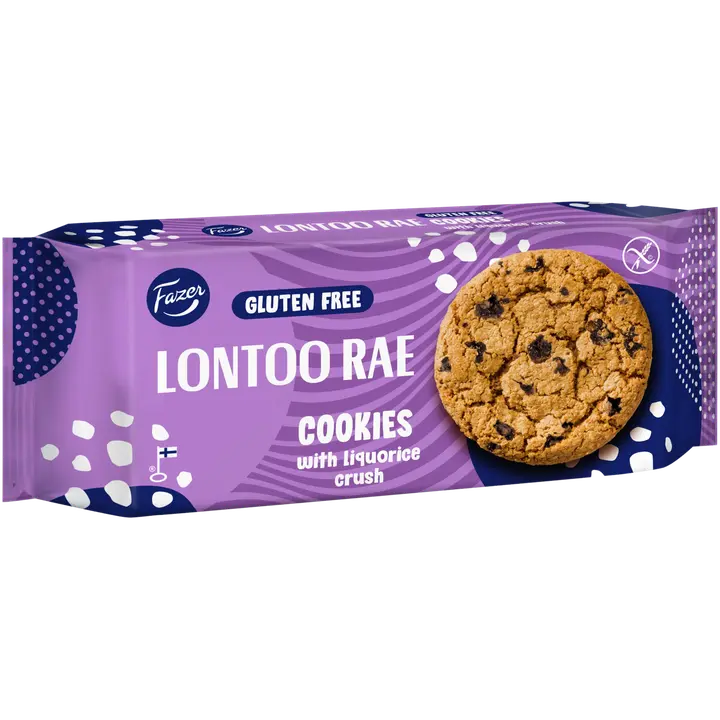Fazer Lontoo Rae Cookies 140g Gluteeniton