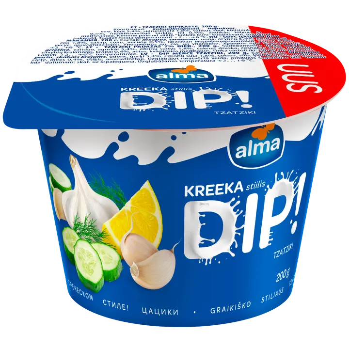 Kreeka dipikaste tzatziki, 200g