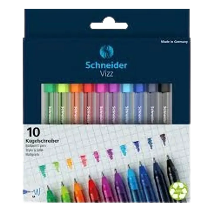 Pastapliiatsite komplekt vizz m 10 tk