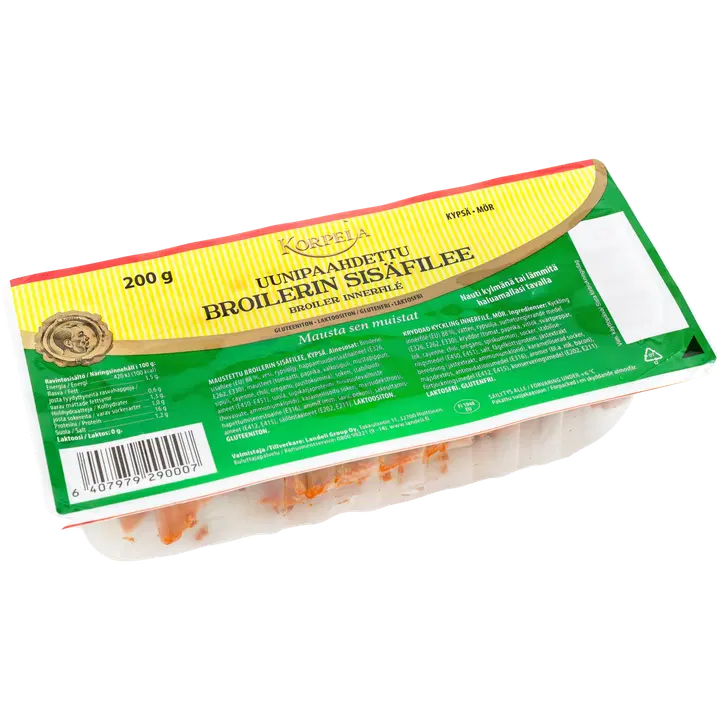 Korpela broilerin sisäfilee 200g