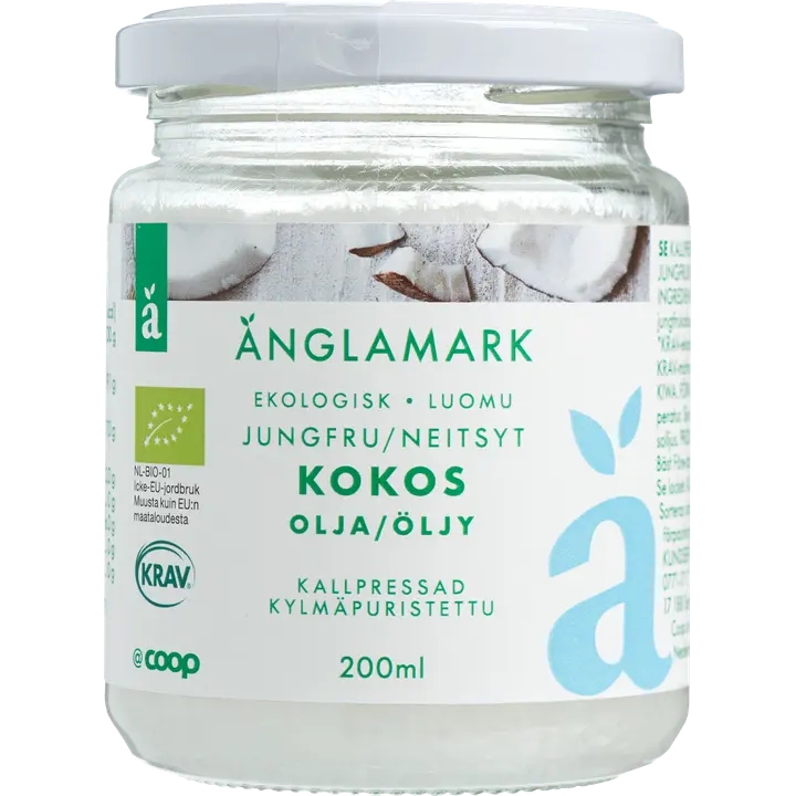 Änglamark, mahekookosõli, 200 ml