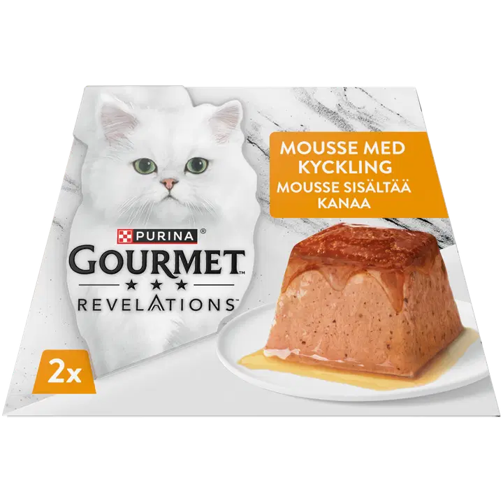 Gourmet Revelations 2x57g Kyckling kattmat