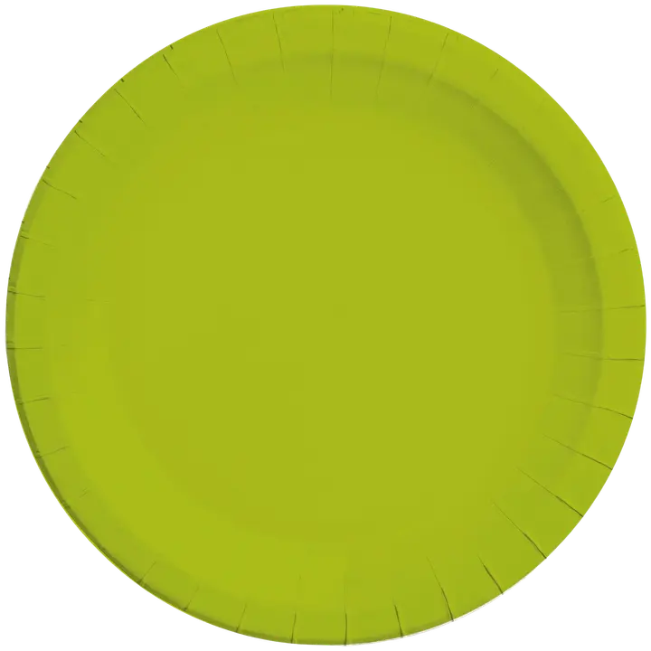 Papptaldrik FSC roheline 23cm 8tk