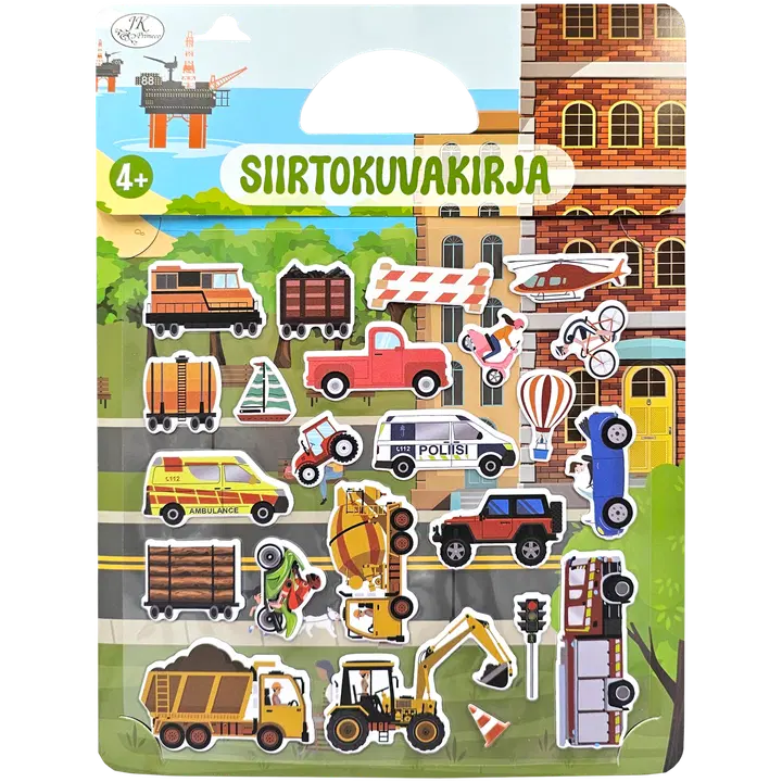 J.K. Primeco siirtotarrakirja Ajoneuvot