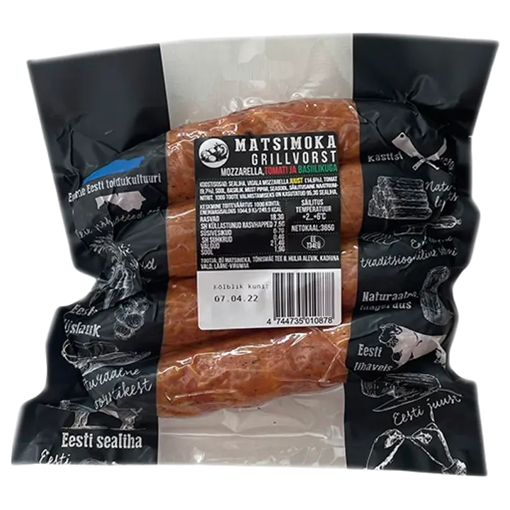 Matsimoka G.Vorst Mozzarella-Tomat-Basiilik 365G