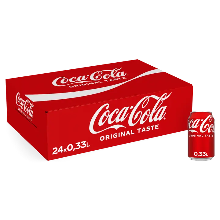 24-pack Coca-Cola Original Taste virvoitusjuoma tölkki 0,33 L