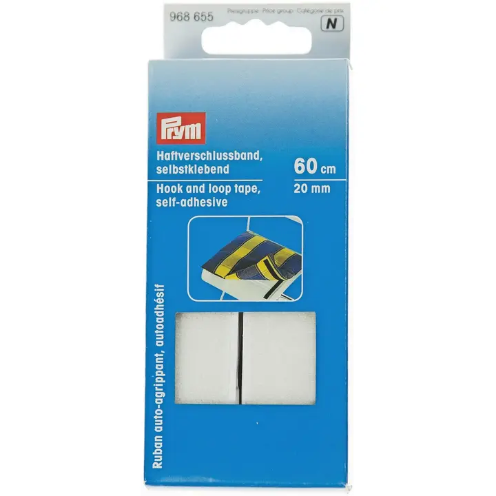 Prym liimattava tarranauha 20 mm 60 cm/pakkaus