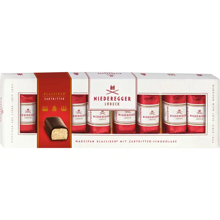 Niederegger Marzipan Classics tumma suklaa marsipaani 100g