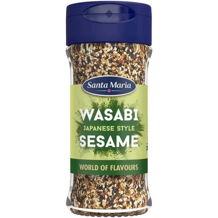 Santa Maria Japanese Wasabi Sesame mausteseos, purkki 44g