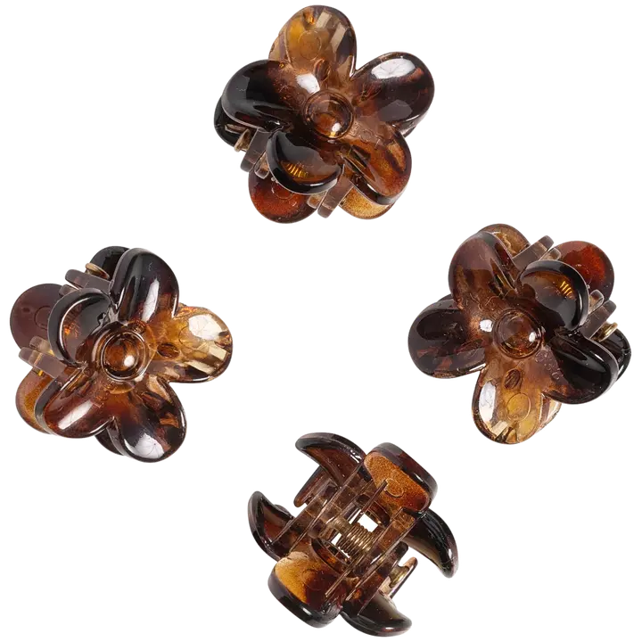 Cailap Pienet hiussoljet kukka 4 kpl