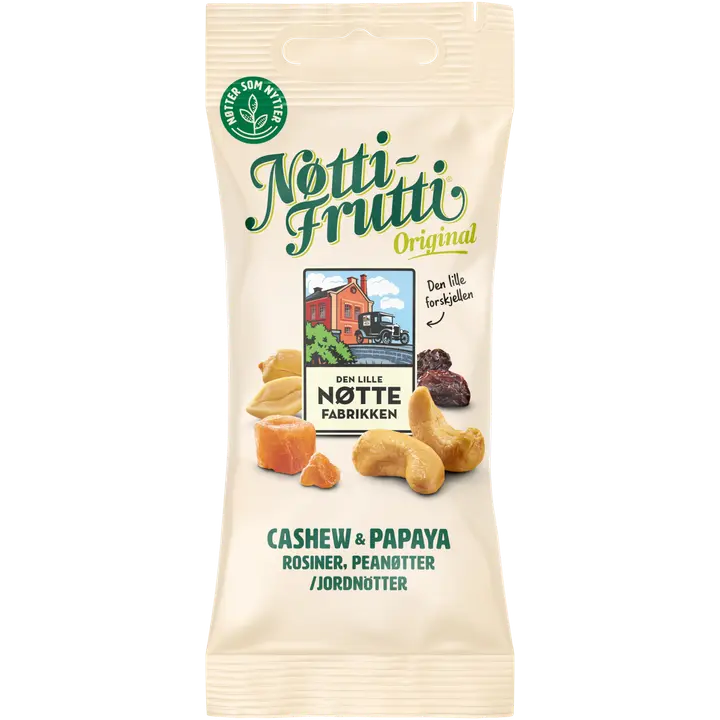Den Lille Nøttefabrikken Nøtti Frutti 50g