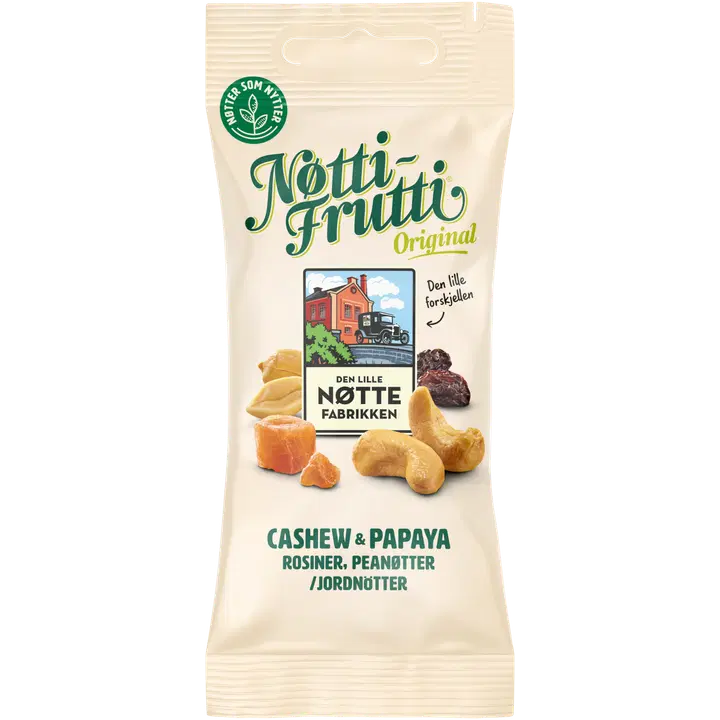 Den Lille Nøttefabrikken Nøtti Frutti 50g