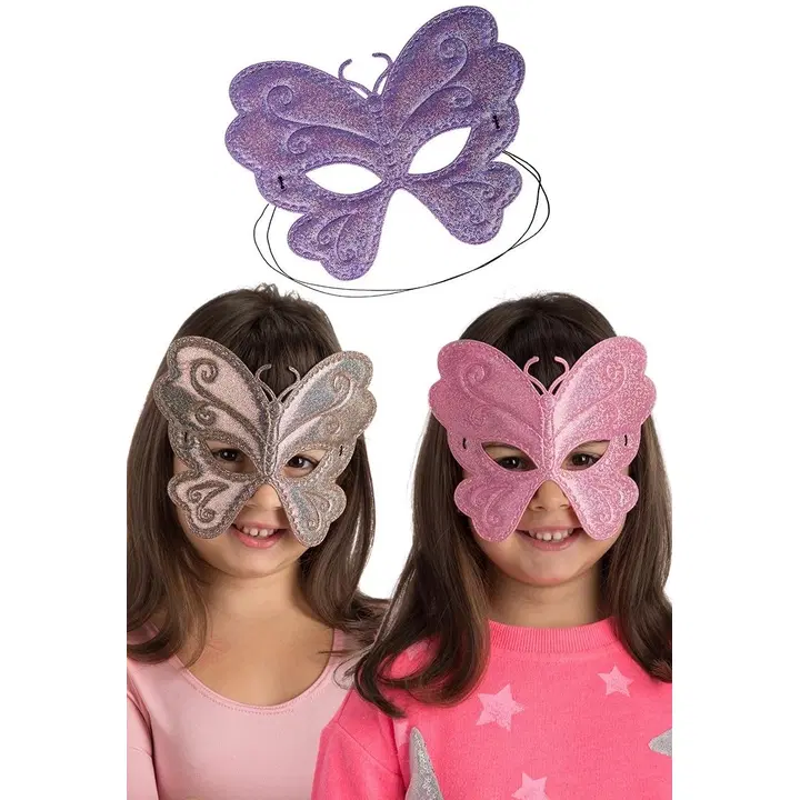 Puolinaamari perhonen, lajitelma 3 eri väriä