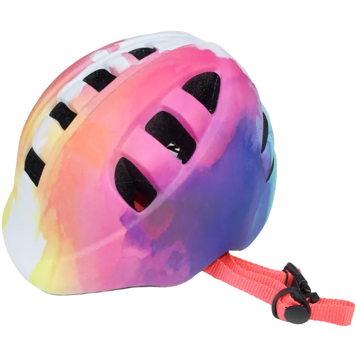 Urban kiiver 52-56 valge/roosa