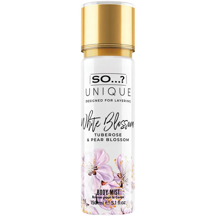 SO…? Unique White Blossom Vartalosuihke 150ml