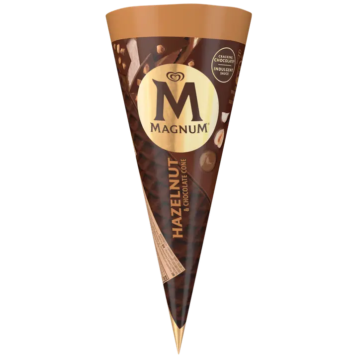 Magnum Sarapuupähkli ja Šokolaadi koonusjäätis 82 g/115 ml