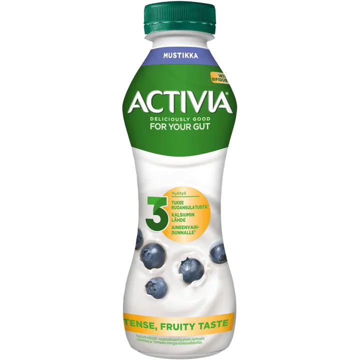 Danone Activia Juotava jogurtti Mustikka, 300g