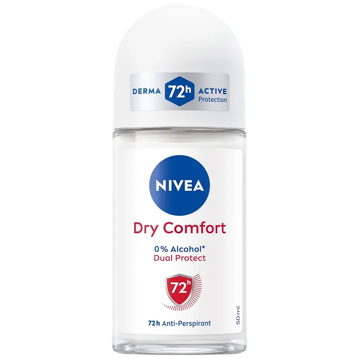 NIVEA 50ml Dry Comfort Deo Roll-on -antiperspirantti
