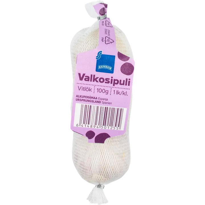 Rainbow valkosipuli 100g