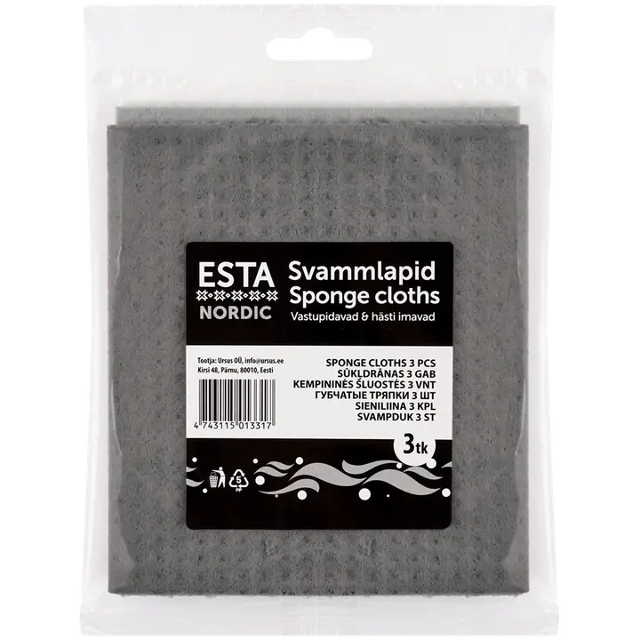 Svammlapid Nordic Esta 3tk