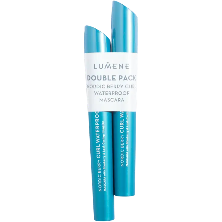 Lumene Nordic Berry Curl Mascara Waterproof tuplapakkaus