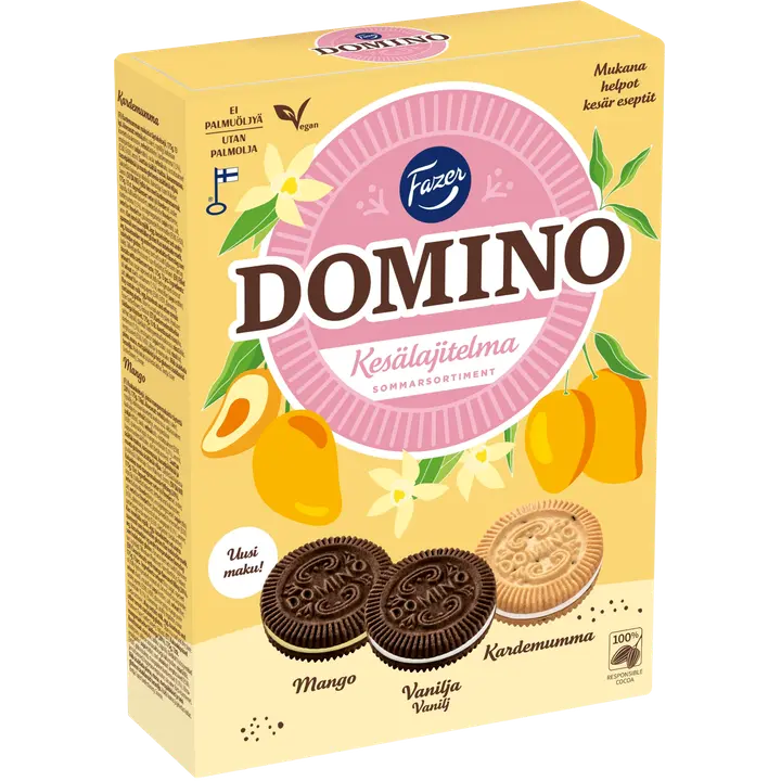 Fazer Domino Kesälajitelma 525g