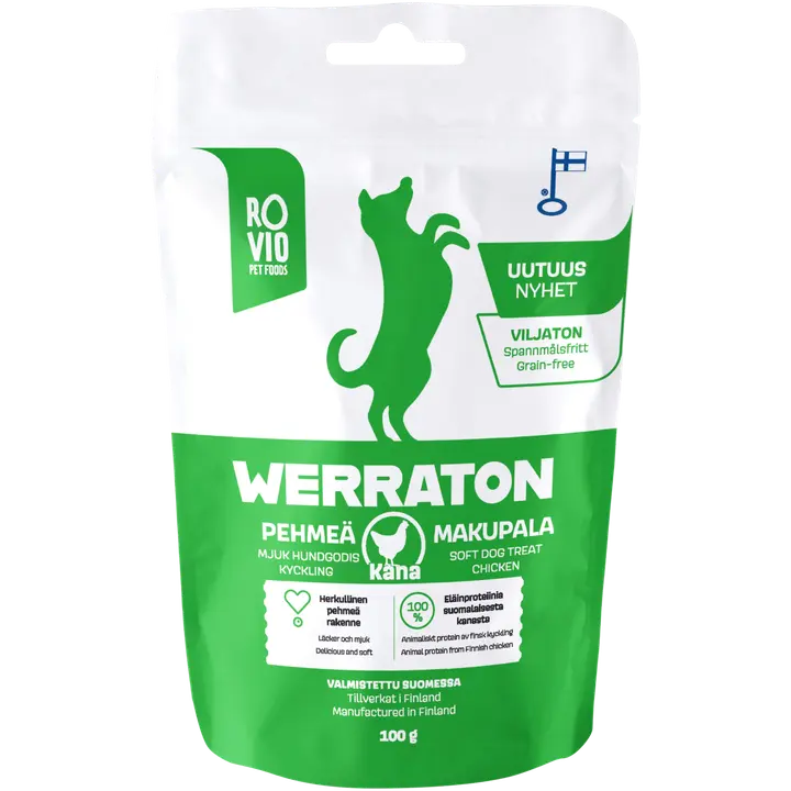 Werraton Kana koiran makupala 100g