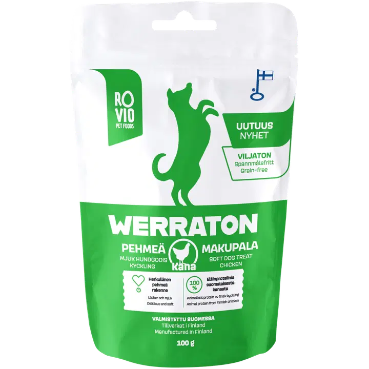 Werraton Kana koiran makupala 100g