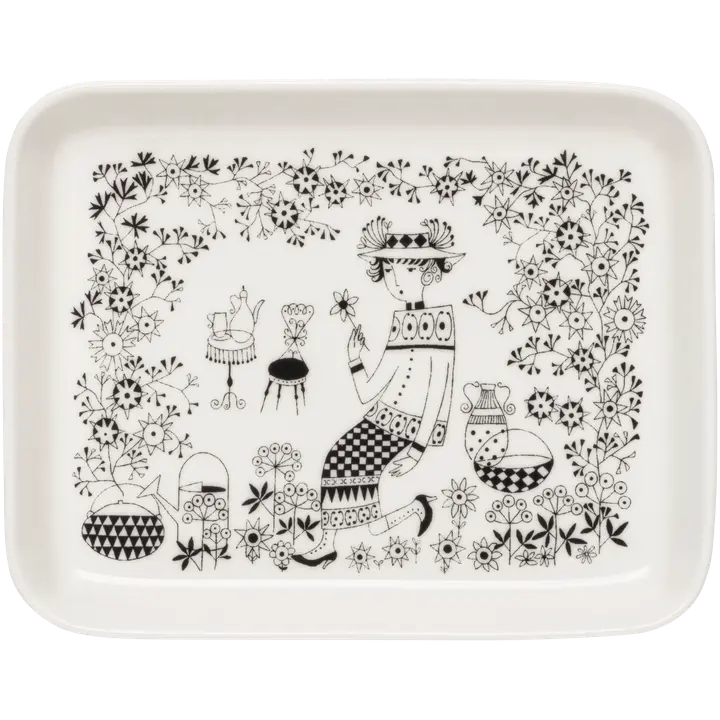 Arabia Lautanen Emilia 15x19cm