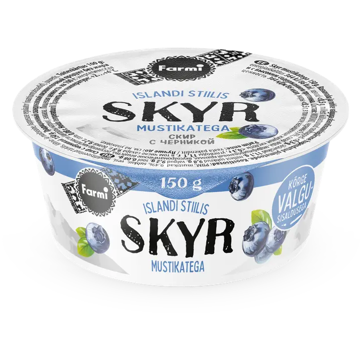 Farmi Mustikatega skyr, 150 g