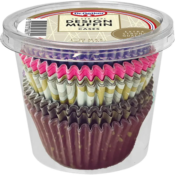 Dr.Oetker muffinivorm Design 50tk