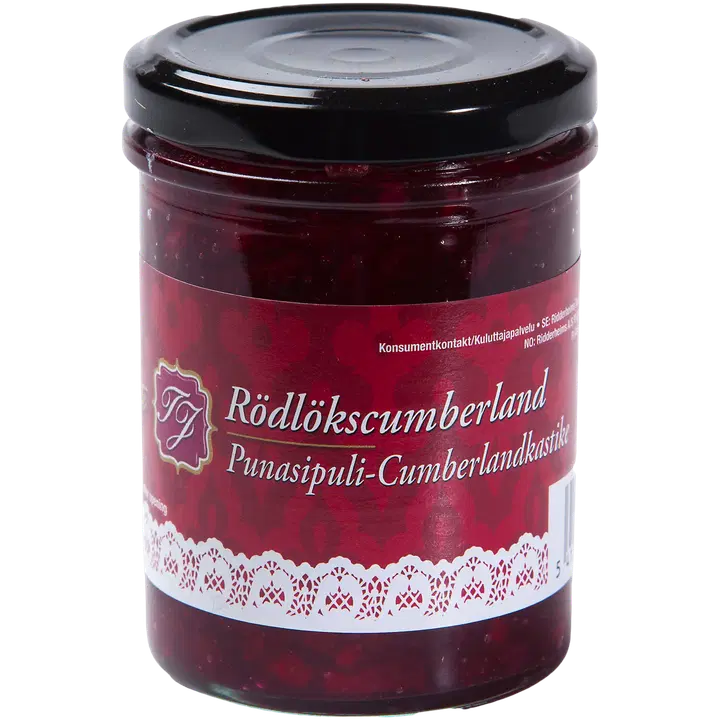 Ridderheims Tante Juliette Punasipuli-Cumberlandkastike 220g