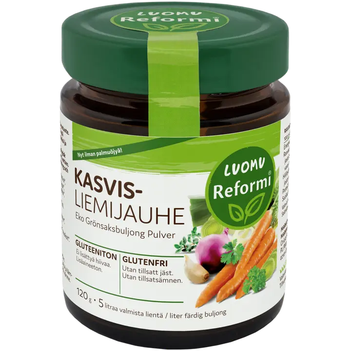 Reformi Luomu Kasvisliemijauhe 120g