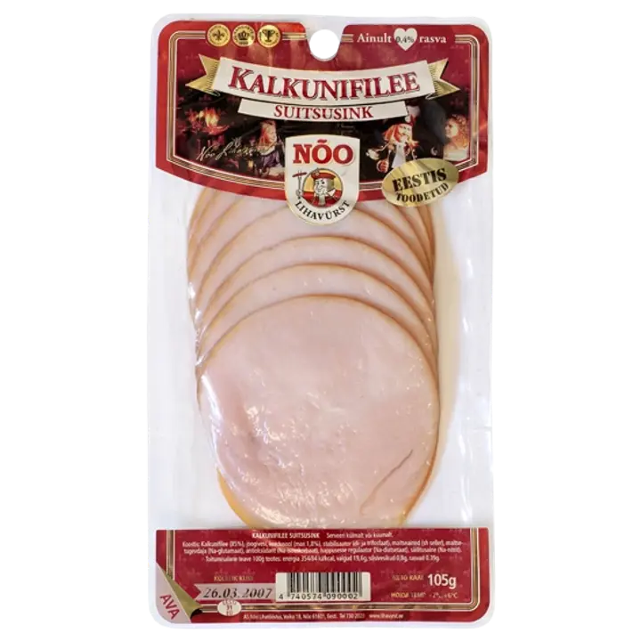 Nõo Kalkunifilee Suitsusink 105 G