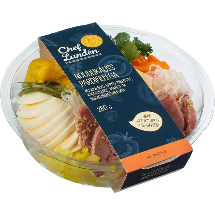 Nuudlikauss pardifileega 280 g