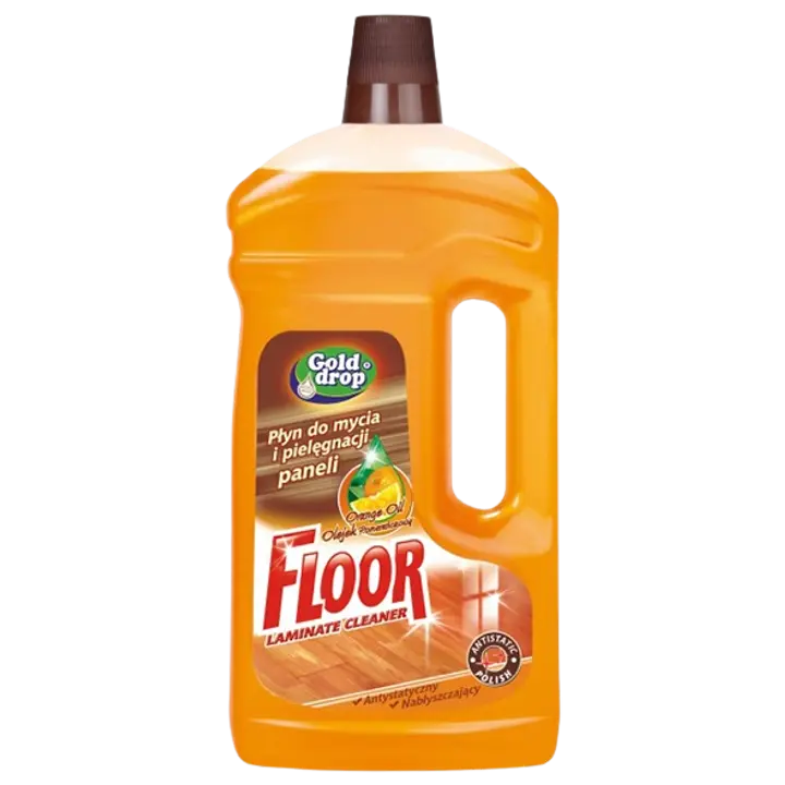 Gold Drop laminaatparketi puhastusvahend apelsin 1 l
