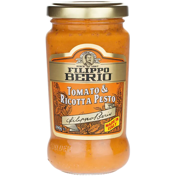 Filippo Berio tomatite ja ricotta juustuga pesto 190g