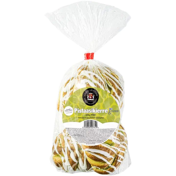 Lapin Leipomo Pistaasikierre 4 kpl 280g