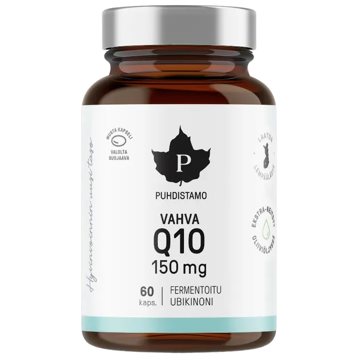 Puhdistamo Vahva Q10 Ubikinoni 150 mg 60 kaps