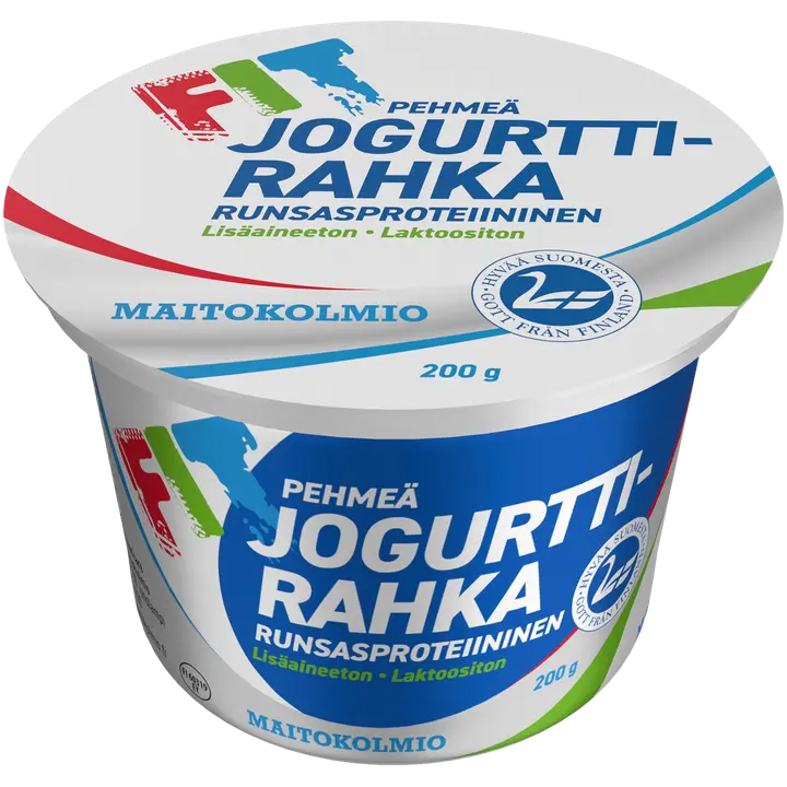 Maitokolmio FIT laktoositon pehmeä jogurttirahka 200g
