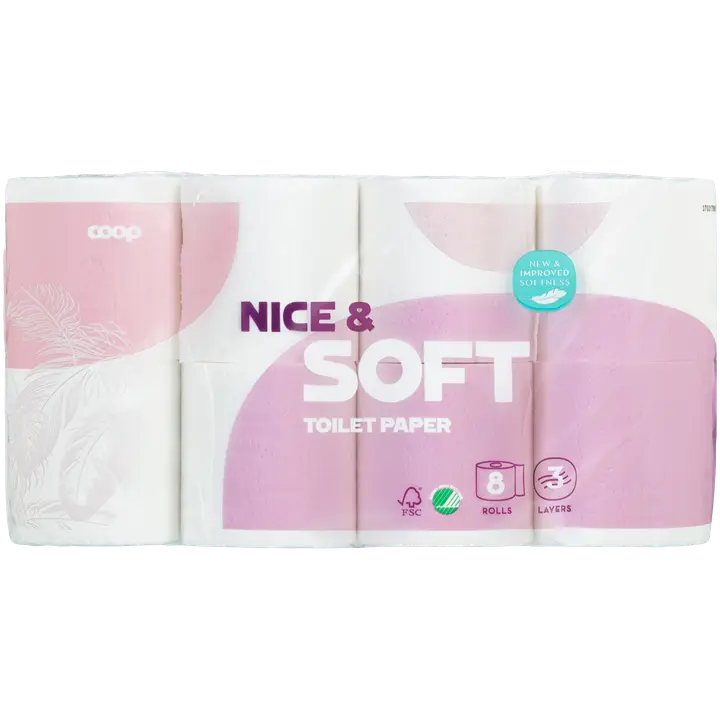 Coop wc-paperi Nice & Soft 8 rl