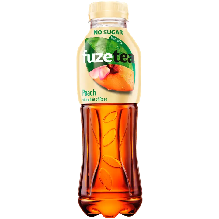 Fuzetea peach rose zero jäätee 500ml