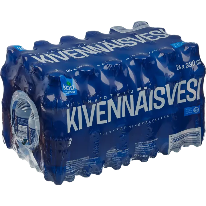 24 x Kotimaista kivennäisvesi 0,33l