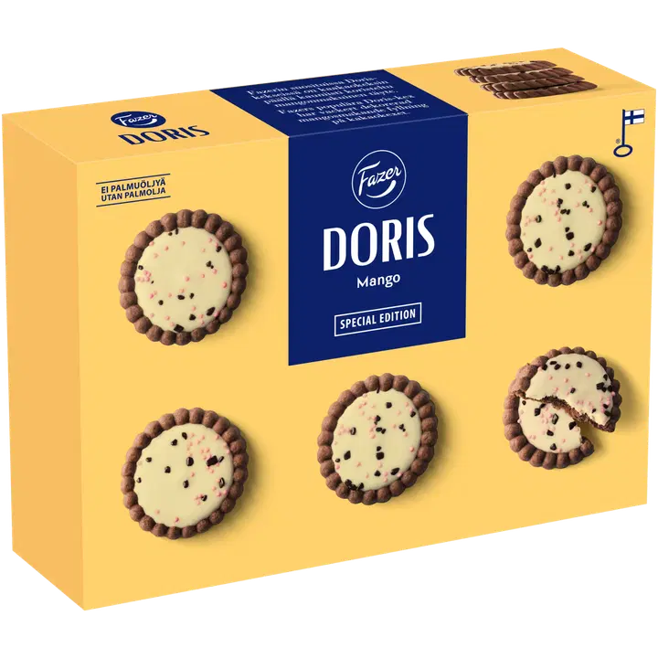 Fazer Doris Mango täytekeksi 250 g