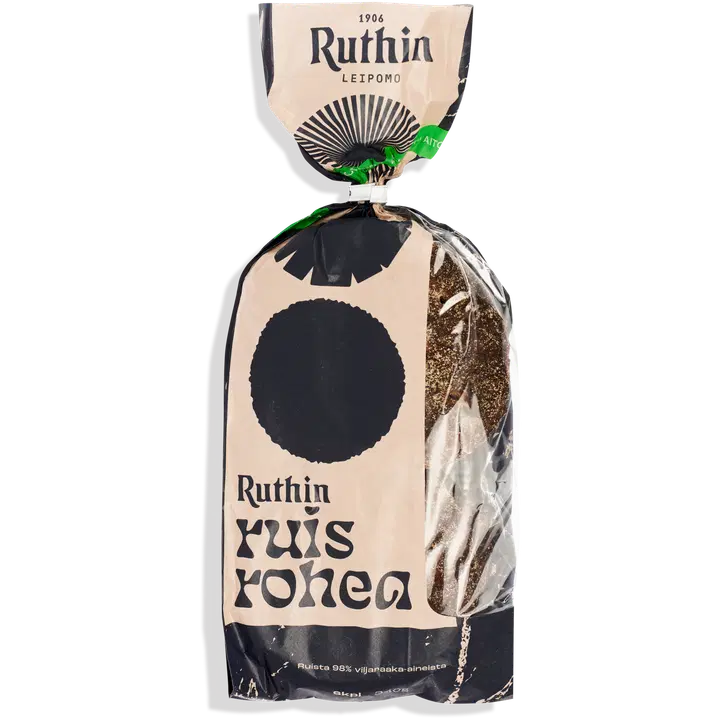 Ruthin Rohea Ruispalaleipä 340 g
