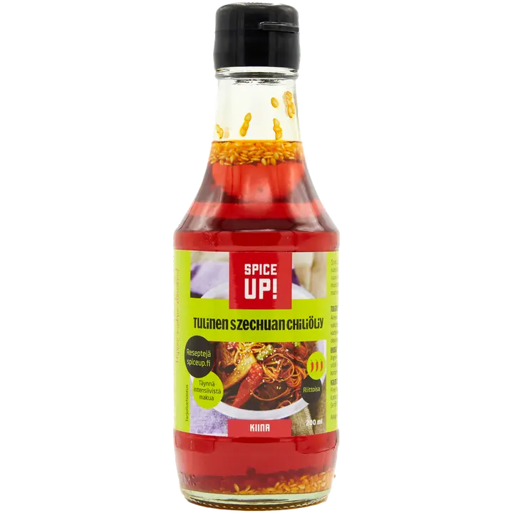 Spice Up! Tulinen Szechuan chiliöljy 200 ml